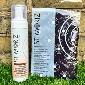NWT St. Moriz Professional tanning Mousse & velvet mit self tanner